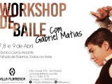 Workshop de Baile Flamenco com Gabriel Matias na&nbsp;Villa