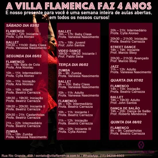 aniversario da Villa2018
